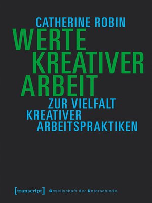 cover image of Werte kreativer Arbeit